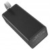 Power Bank Hoco J86 Powermaster 40000mAh με 2 USB-A και USB-C και Οθόνη και Λειτουργία Φωτιστικού Μαύρο